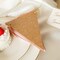 10-feet Vintage Style Pennant Banner, Rose Gold Party Banner, Paper Triangle Flags Bunting for Boho Wedding Party, Baby Shower, Girl Room Nursery Decoration (Ivory+Pink+Rose Gold Glitter)